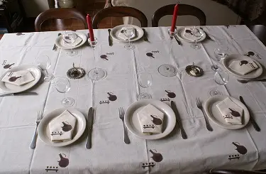 Nappe éthiopienne artisanale Jebana