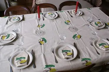 Nappe éthiopienne artisanale Toukoul