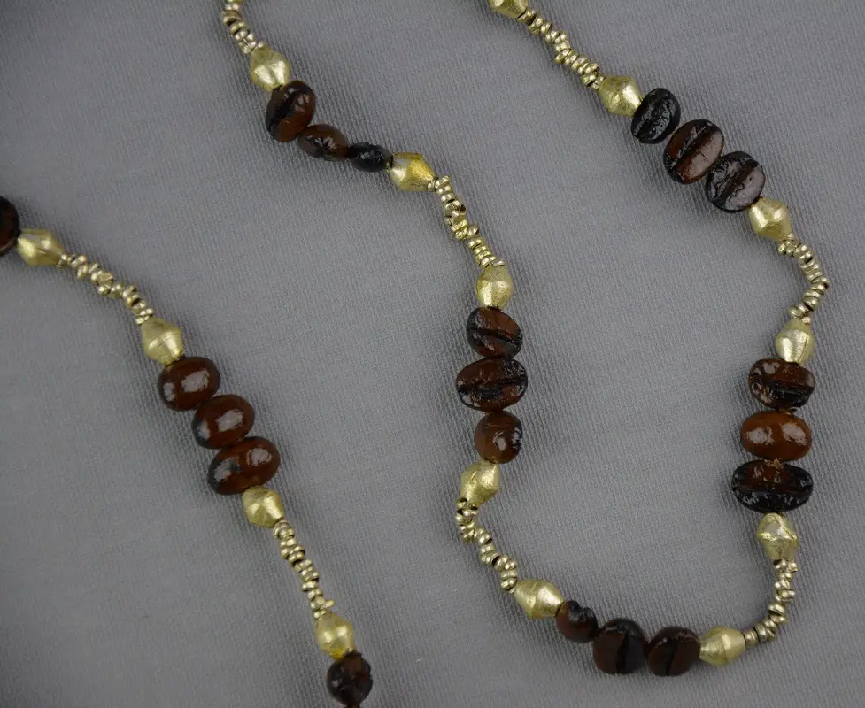 Collier équitable éthiopien Harar Argenté en matériaux recyclés