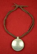 collier éthiopien Abyssinia Chocolat Busqué entièrement fait à la main