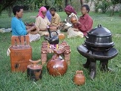 Poteries artisanales éthiopiennes pour Ethio Ethic