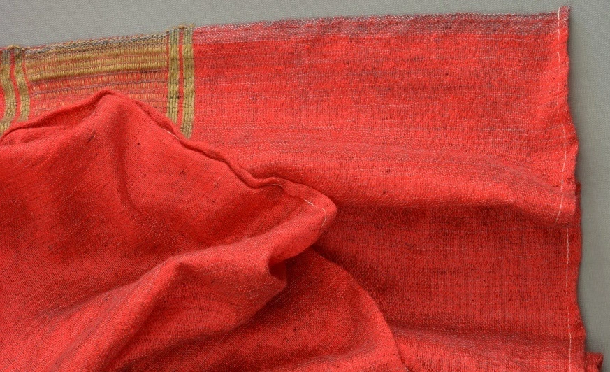 Echarpe éthiopienne équitable en polyester tissée à la main et ornée de Tibeb