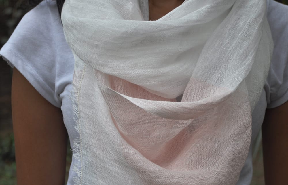 Etole Echarpe Foulard Cheche ethiopienne en lin