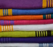 Echarpe équitable artisanale Alinea en coton éthiopien
