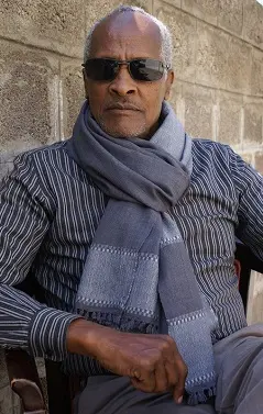 Echarpe artisanale éthiopienne Suave en pure laine