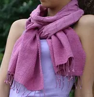 Echarpe artisanale éthiopienne Silk Touch en soie et coton