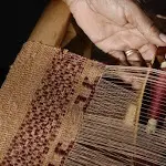 Tissage de nos écharpes éthiopiennes