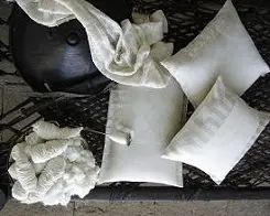 Housses de coussin en coton éthiopien