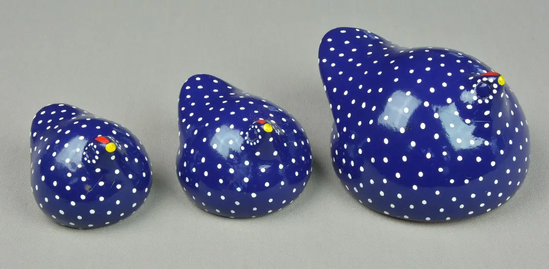 Petites pintades éthiopiennes en poterie équitable