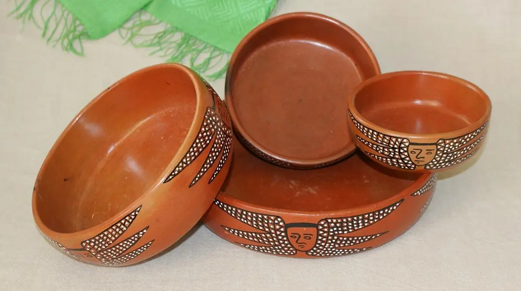 Vides poches en poterie ethiopienne artisanale