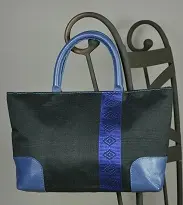 sac cocktail éthiopien Saphir en coton éthiopien et rayonne