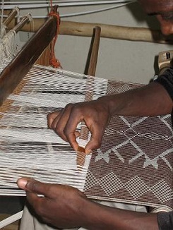 Tissage d'écharpes éthiopiennes pour Ethio Ethic