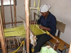 Tissage manuel du coton éthiopien de nos écharpes
