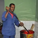 Teinture classée REACH des écharpes éthiopiennes pour Ethio Ethic