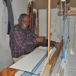 Tissage manuel de la soie éthiopienne pour Ethio Ethic