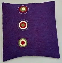 Housses de coussins equitables indigo en coton éthiopien, filé à la main